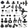 360 Rotate Phone Holder Mount 1 Inch Tubing U Bolt Ball Base Car Headrest Cellphone Rail Handlebar Mount Bracket for gopro