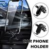 Car Mobile Phone Holder Gravity Lock Fixed Air Outlet Navigation Holder 360 Degree Adjustment Suitable For 4-7in Mobile Pho K3F5