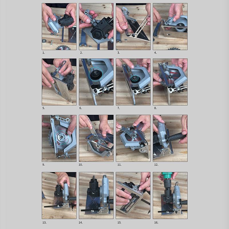 Новая электрическая дрель в электрическую циркулярную пилу, преобразователь, аксессуары для электроинструментов