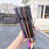 Drop-proof Magnetic Bracket Case for Samsung Galaxy S26 S25 S24 S23 S22 Ultra with Lanyard Magsafe Frosted Military-Grade Cover