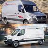Для Mercedes Benz Sprinter, боковые наклейки с длинными полосками, автомобильные аксессуары для тюнинга, виниловая пленка для автоспорта