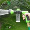 China Supplier High Pressure Garden Power Water Spray Foam Guns with Variable Spray Patterns ABS Plastic Nozzles