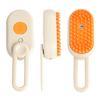 Electric Spray Cat Brush 3 IN 1Dog Cat Steamy Comb Brush Pet Hair Remover Combs Self Cleaning Dog Cat Grooming