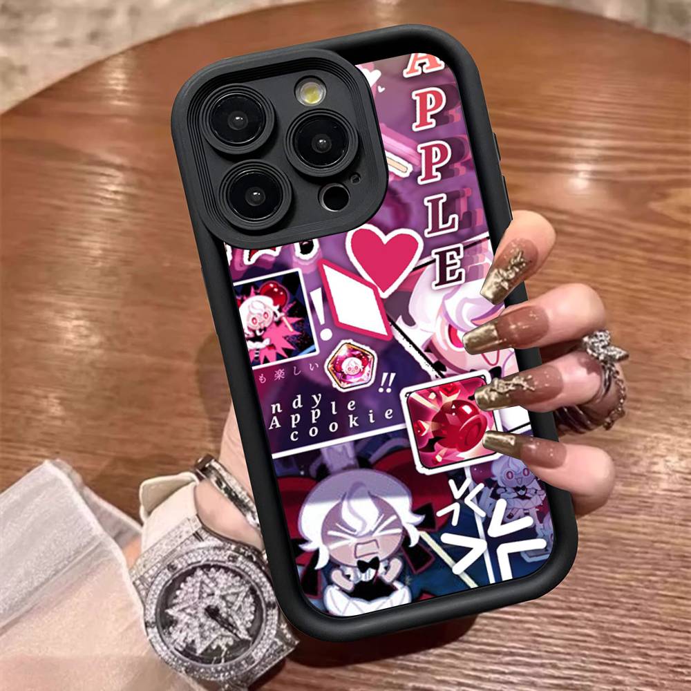 Чехол для телефона для мобильной игры C-Cookie Run Kingdom Для iPhone 17 16 15 13 11 12 14 Pro Max Plus Силиконовая Накладка