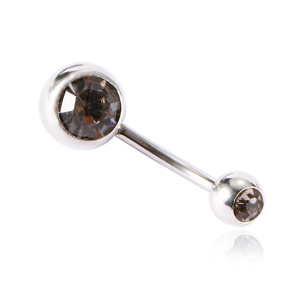 12x316L Модный летний купальник с кристаллами и стразами, ювелирное украшение, пирсинг тела, кольцо для пирсинга пупка