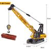 Crane Engineering Литой сплав+Пластик Трактор Детский Строительный Грузовик Образовательные Игрушки Для Мальчиков Детей Модель Транспортного Средства Подарок