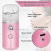 Portable Mini Facial Mister for Spraying, Featuring USB Charging Port and Nano Spray Technology