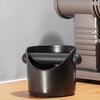 Practical Removable Bar Multipurpose ABS Deep Bent Design Coffee Knock Box for Cafe Coffee Ground Bin