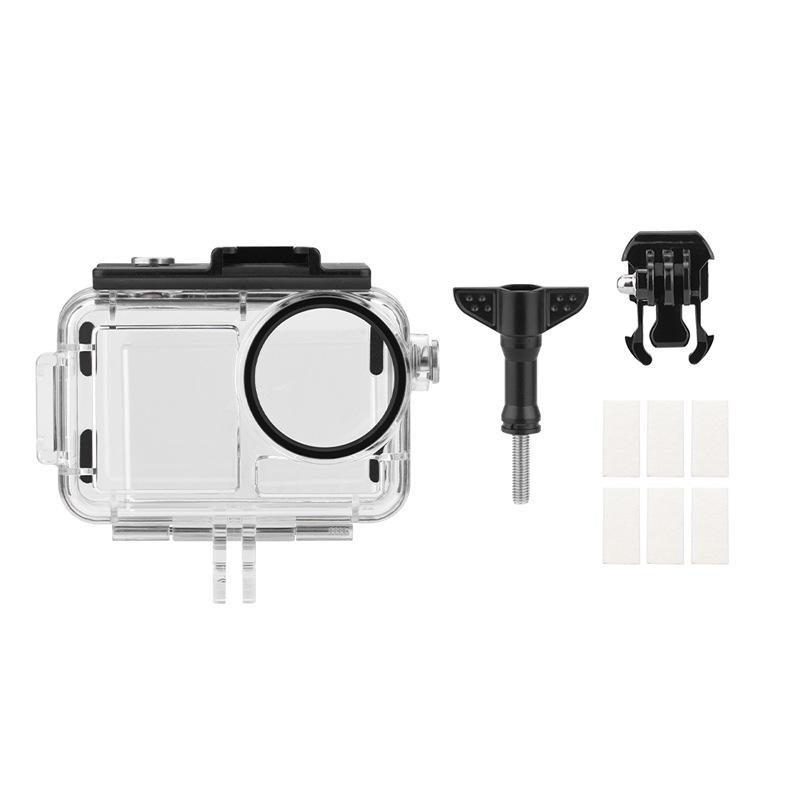 Applicable To DJI OSMO ACTION4/3/5Pro Waterproof Case, Camera Diving Cover 60 Meters Underwater Shooting Accessories