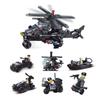Letstoi Police Commando Lego Compatible Block 6 Set, Mixed Color