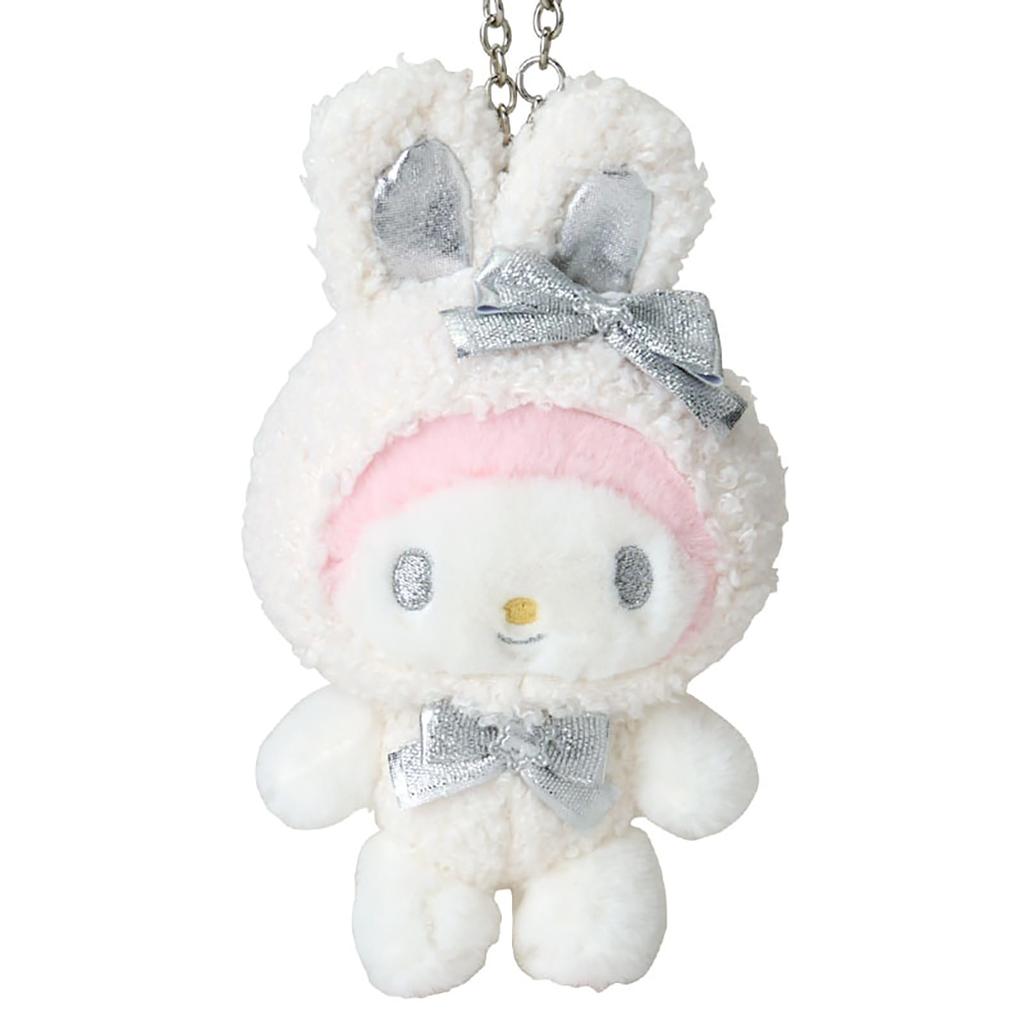 Sanrio Mascot Charm Snow My Melody 432555 (Fluffy Rabbit)