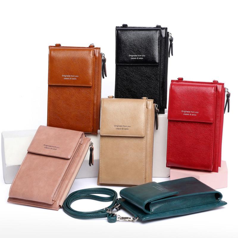 IELGY Women's Shoulder Bag Messenger Cover Vertical Style Mobile Phone Small Square Bag