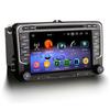 EU Stock Erisin ES6735VN Android 14 GPS Car DVD Player for VW Passat Seat Skoda Wireless CarPlay DSP 4G LTE BT5.0 Car Stereo