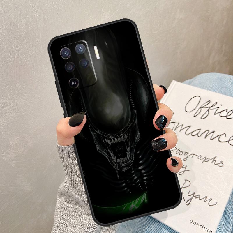 Alien Horror Case For Oppo A5 Pro A15 A17 A57 A77 A94 A74 A54 A16 A76 A96 A40 A60 A80 A18 A38 A58 A78 A98