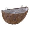 Gardening Basket Rattan Wall Hanging Basket L Planter Stylish Planter Natural Willow G-story Wall-mounted GSTR-FG17