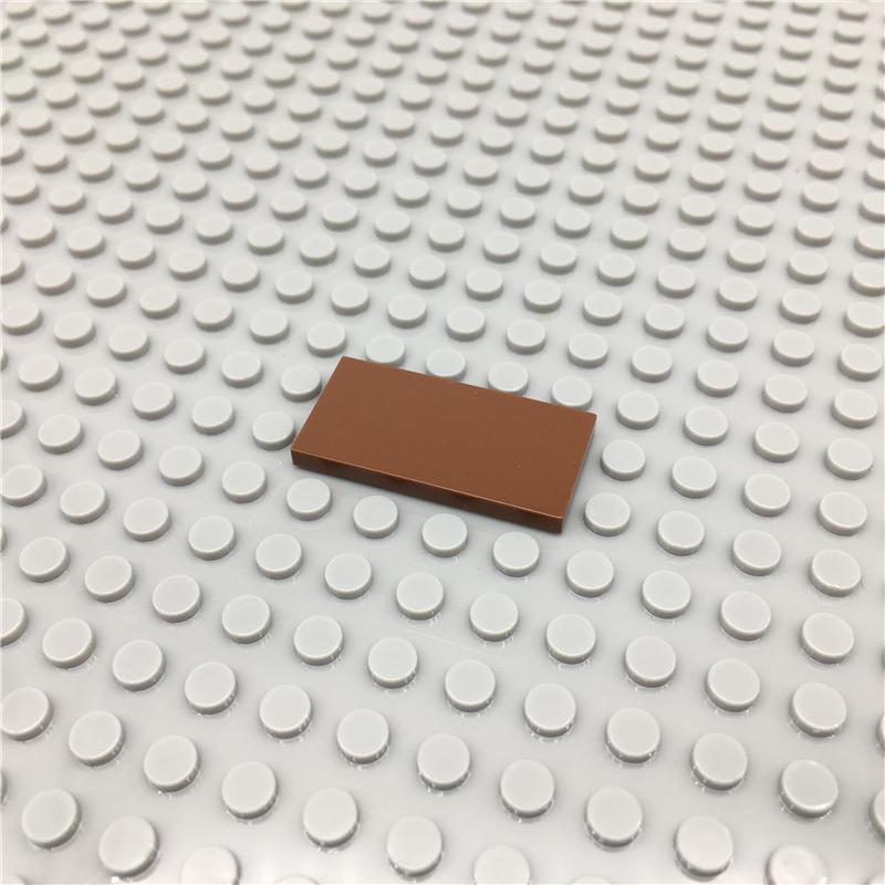 [Funbrick] 80 ШТ. Плитка DIY Строительные Блоки Фигурки Кирпичики Гладкие 2x4 Образовательные Творческие Совместимые 87079 Пластиковые Игрушки для Детей