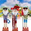 Unique Hawaiian Wooden Nutcracker Santa For Gift Giving And Home Dcor Enhancements