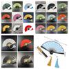 Mini Hanfu Fan Gilded Rice Paper Paper Fans Party Decor Ornaments Folding Fan  Children