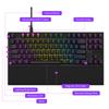 NZXT Игровая клавиатура FUNCTION TENKEYLESS черная KB591 KB-1TKUS-BR