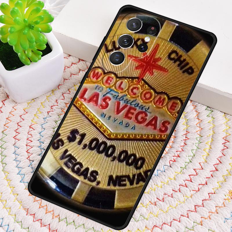Las Vegas Nevada Gamble Silicone Phone Case For Samsung Galaxy note 10 pro S26 S25 S24 S23 S22 S21 Plus S25Ultra Capa Cover