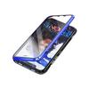 MOR Magnetic Double-Sided Tempered Glass Case Black Blue for Samsung Galaxy S8 Plus