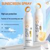 Растительное солнцезащитное средство-спрей SPF50+++: Высокая защита от УФ-излучения и увлажнение