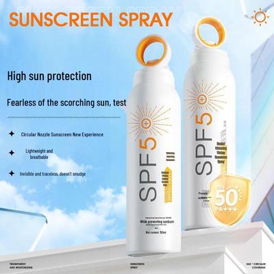 Растительное солнцезащитное средство-спрей SPF50+++: Высокая защита от УФ-излучения и увлажнение