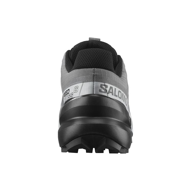 SALOMON Speedcross 6 Nylon Trail Running Shoes Men Shoes Gray Black 417380