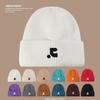 Autumn and Winter Warm Hats for Female Stars with The Same Letters Knitted Hats for Students and Couples Pullover Cold Hats Woolen Hats for Men