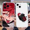 G-Gokurakugai Alma Ms Tao Чехол для телефона для iPhone 16,15,14,13,12,11 Plus,Pro,Max,XR,XS,X,7,8 Plus,SE,Mini Прозрачный силикон