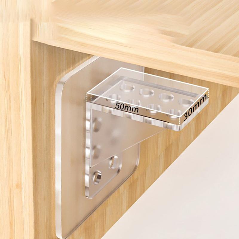 2Pcs Adhesive Shelf Support Pegs For Kitchen Bedroom Closet Cabinet Shelf Holder