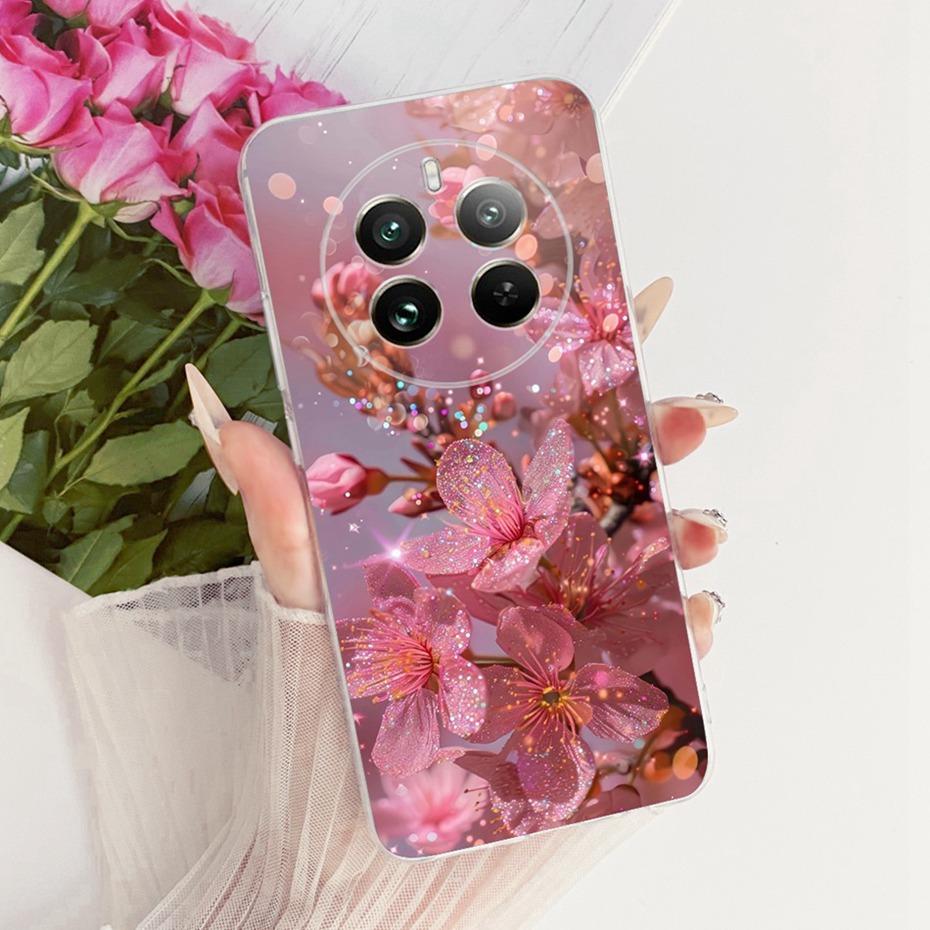 Милый Чехол с Принтом для Realme 12 Pro+ / 12 Pro Мягкий Силиконовый TPU Чехлы для Realme 12Pro Plus 5G Чехлы-Бамперы
