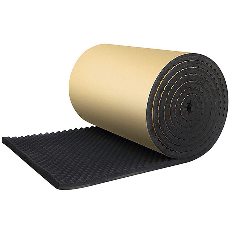 1 шт. подушечки для стен комнаты, студии, акустические пенопластовые панели, плитка, рулонная звукоизоляционная изоляция