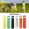 2Pcs Golf Tee Height Tool with Scale Compact Design Portable Precision Golf Tee Height Setter Easy-to-Use Golf Training Accessory