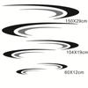 6 Pcs Car Camper RV Trailer Vinyl Stripes Graphics Decals Decoration Stickers