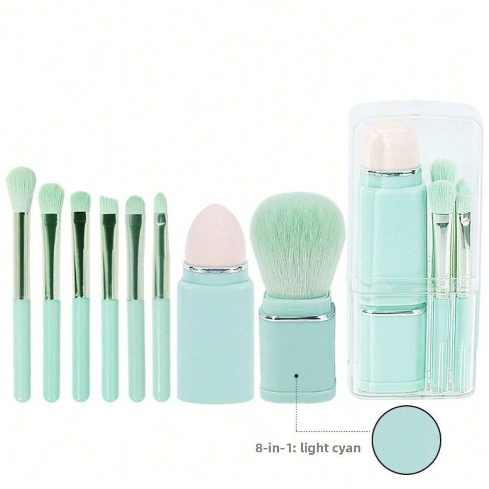 Portable Makeup Brush Multifunctional Beauty Tool Blush Brush Loose Powder Brush Spot Brush Mini Makeup Brush Set