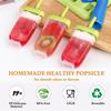 Food Grade Plastic Ice Cream Molds Easy To Fall Off DIY Ice Cream Tools Popsicle Mould  DIY