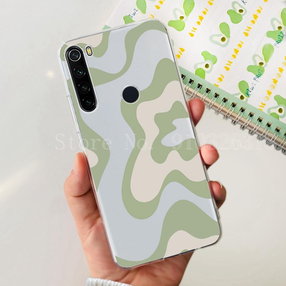 Чехол для Xiaomi Redmi Note 8 Redmi Note 8T Прозрачный Силиконовый Мягкий Тонкий Чехол для Телефона Для Xiaomi Redmi Note 8 Pro Note8 Задняя Крышка Capa