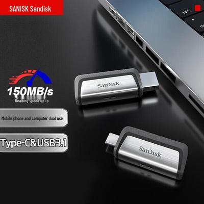 SanDisk USB 3.1 Флеш-накопитель 128 ГБ Type-C Двойной интерфейс DDC2