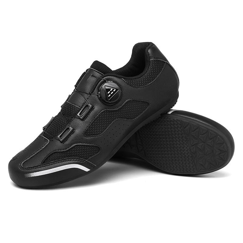 Unisex Cycling Shoes Road Mountain Bikes Hard Sole Breathable Mesh Anti-Slip Pedal Compatible