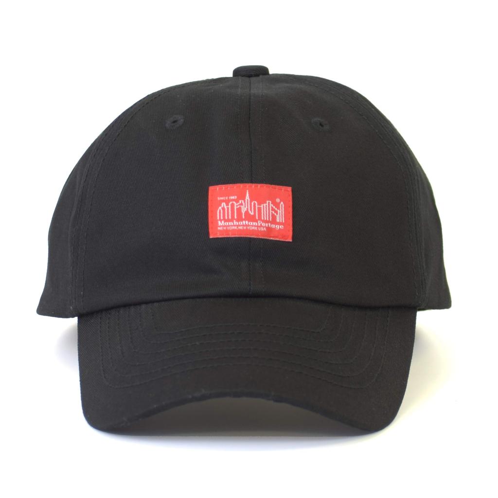 Кепка с логотипом из твила, бейсболка с логотипом, кепка с логотипом [Manhattan Portage] (011 Черный)