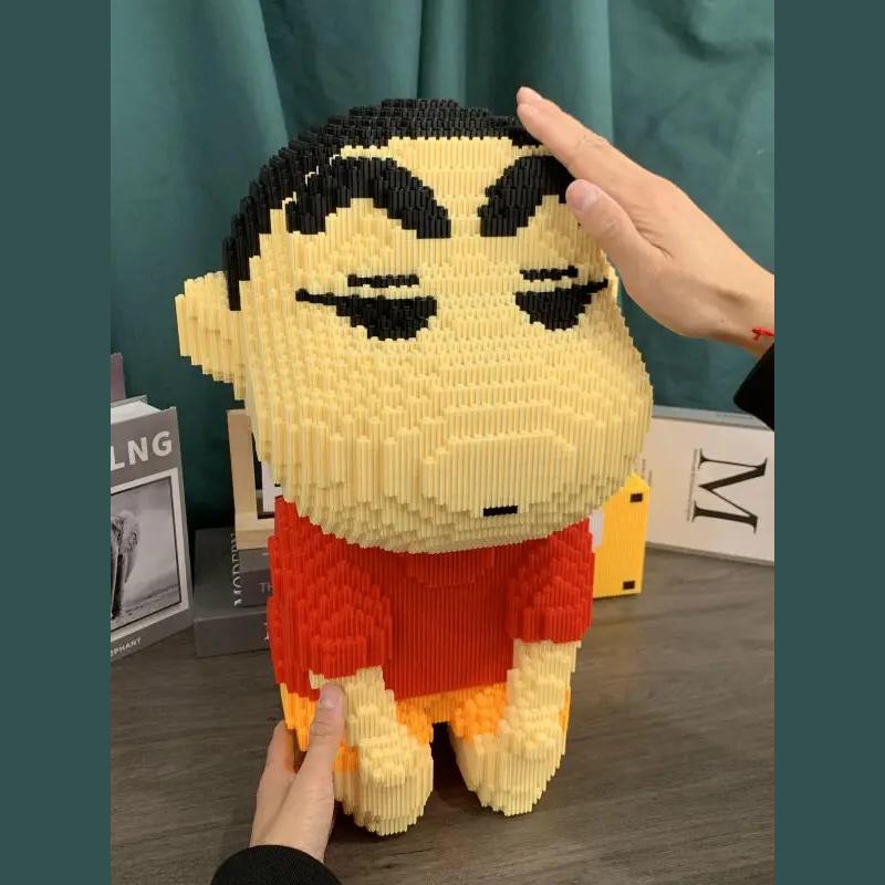 30 см Мультяшный Аниме Строительный Блок Игрушка Мелкий Кирпичик для Детей и Взрослых Набор Строительных Блоков Детская Головоломка Игрушка Подарок