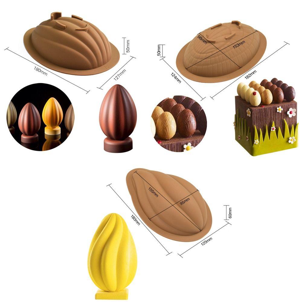 Large 3D Chocolate Mold Silicone Candy Mold DIY Cake Baking Mold