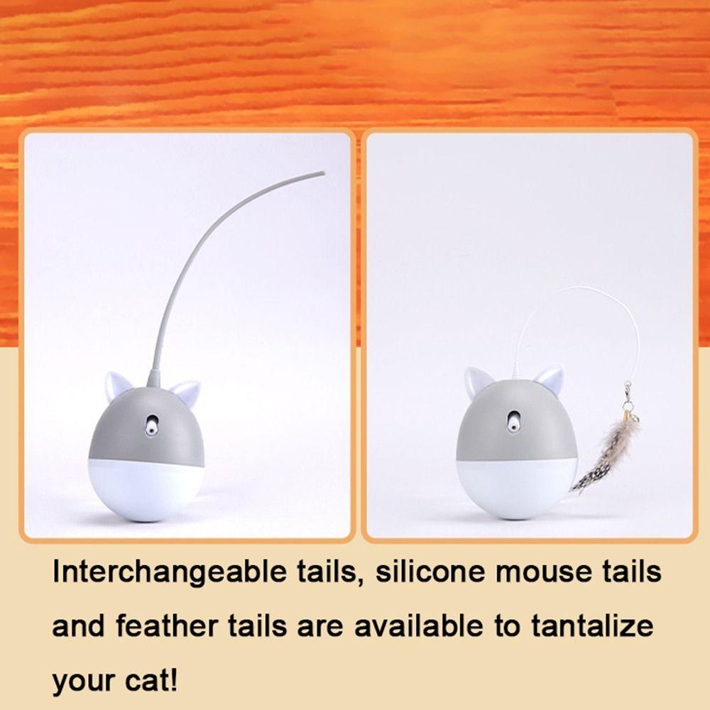 Инфракрасный датчик Умные вращающиеся игрушки для кошек Электрическая вращающаяся игрушка для котят Снятие скуки