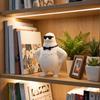Забавная фигурка воробья в солнцезащитных очках, 3D-печать, крутая статуэтка птицы, новинка, животное, настольное украшение для дома и офиса