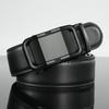 New Belt Genuine Leather Automatic Buckle Leather Trousers Belt Business Casual Simple Middle Aged and Young Trousers Belt Men