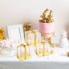 12pcs Transparent Cake Box Cupcak Dessert Pastry Baking Packaging Boxes Container Wedding Birthday Party Supplies Gifts Decor