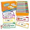 30 Read and Rhyme Flip Books,Word Family Flip Books,ABC Vocabulary Flash Cards,Sight Words Flash Cards,Educational Reading Games