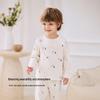 Детский хлопковый термопижама-комплект Babylove - Снежная прогулка