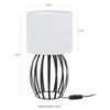 Lampa tornado asbzn biały